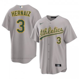 #3 Max Muncy Gray Athletics Men Official Sewn Baseball Jersey QT6wP433
