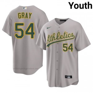 #54 Sonny Gray Gray ATH Youth Classic Stitched Baseball Jersey eP86yY48