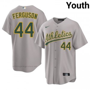 Tyler Ferguson #44 Gray ATH Youth MLB Stitched Baseball Jersey 4nlRDO99